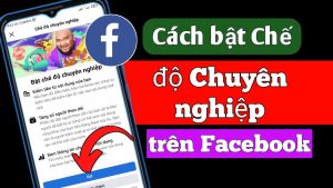 Tut bat che do chuyen nghiep cho facebook